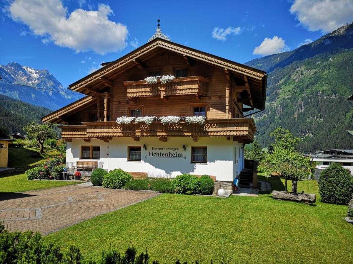 Ferienwohnungen Fichtenheim Mayrhofen Exteriör bild