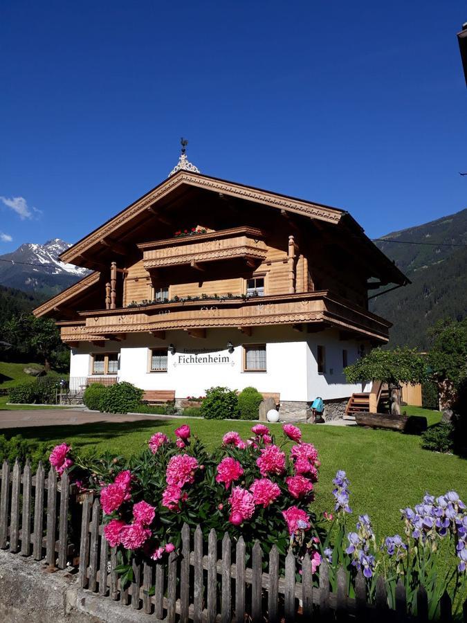 Ferienwohnungen Fichtenheim Mayrhofen Exteriör bild